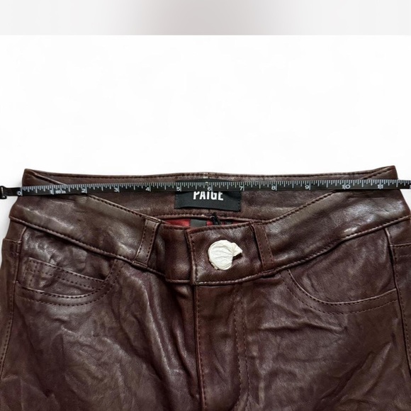 PAIGE leather Skinny Pants - Picture 5 of 5